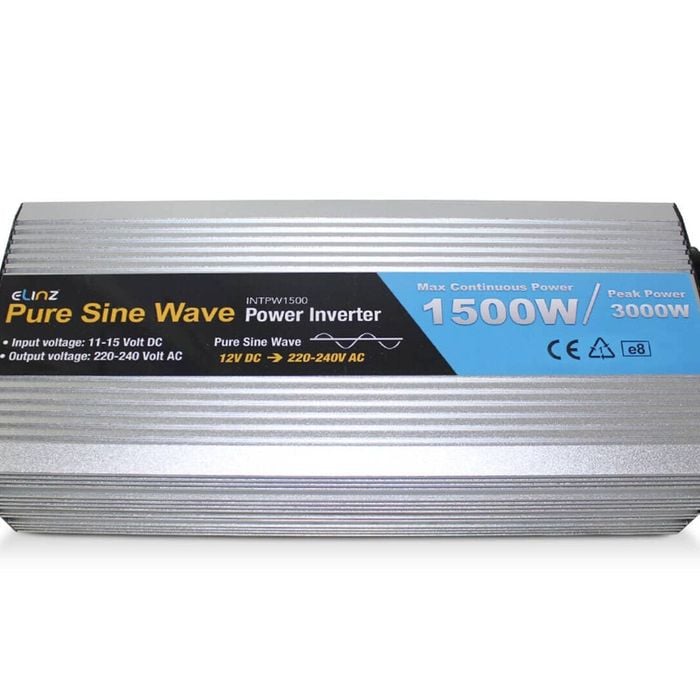 Elinz Pure Sine Wave Power Inverter 1500w / 3000w 12v - 240v AUS plug Car Boat Caravan