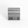 Fed-x Four Drawer Compact Workbench Fridge  - Pizza Prep Fridges (xgns900-4d)