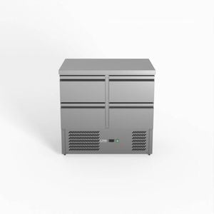 Fed-x Four Drawer Compact Workbench Fridge  - Pizza Prep Fridges (xgns900-4d)