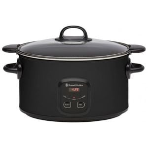Russell Hobbs RHSC650BLK Electric 6L Searing Slow Cooker Matte Black