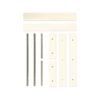 Kaboodle 600mm Antique White Tall Oven Tower Pack