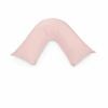 Easyrest Aus Made Medium Support Filled V Shape Pillow 64 X 39 Cm Petal