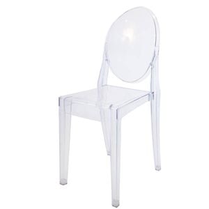 Sk Designer Living | Replica Philippe Starck Louis Ghost Victoria Chair | Clear