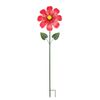 120cm Red Flower Windmill Garden Stake Decoration
