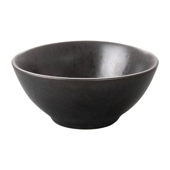 Olympia Noodle Bowls Fusion Dark Reactive Glaze Pack Of 6 152mm Porcelain Commercial Crockery