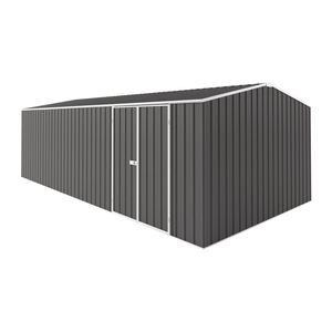 EnduraShed 7.5 x 3.75 x 2.48m Slate Grey Tall Truss Roof Garden Shed