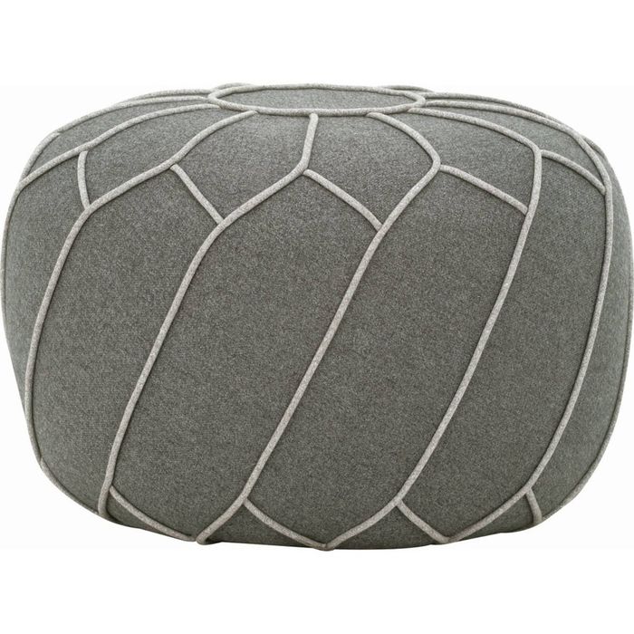 Modern Furniture SATURN Ottoman - 61cm - Grey
