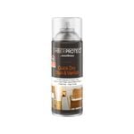 Timber Protect 300g Dark Brown Satin Quick Dry Interior Stain And Varnish
