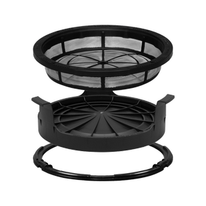 Rain Harvesting 400mm Easy Fit Side Mesh Tank Screen And Solar Shield Kit With Screw-Down Ring