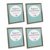 4PK Unigift Aspect 28x36cm MDF/Glass Picture Frame - Assorted