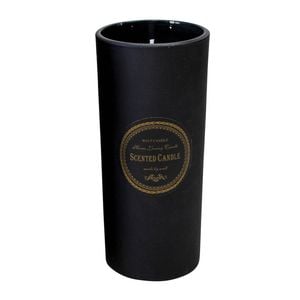 LVD Glass/Wax 13.5cm Scented Tealight Candle Home Fragrance - Black