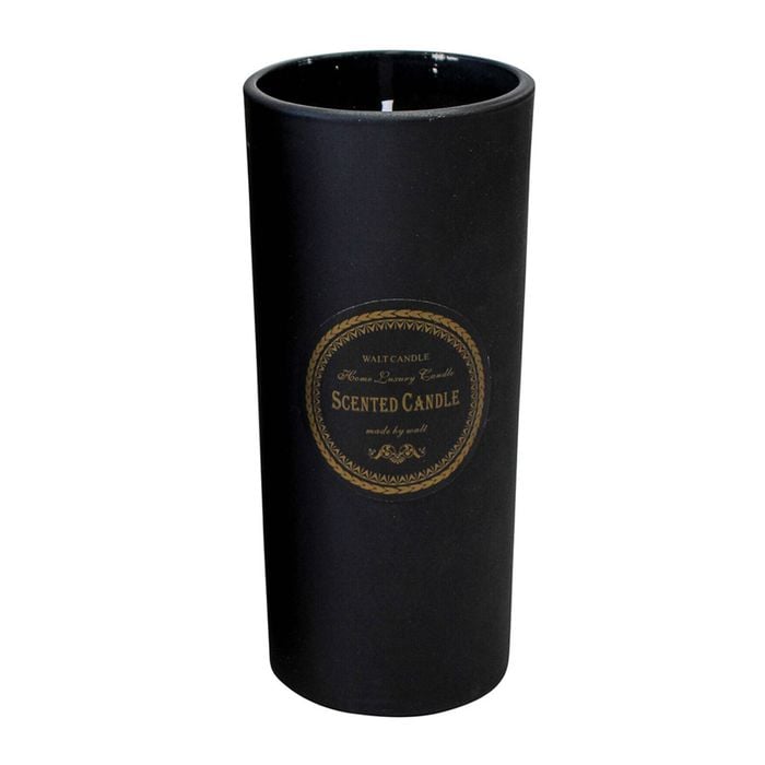 LVD Glass/Wax 13.5cm Scented Tealight Candle Home Fragrance - Black