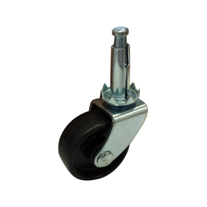 Move It 40mm Castor Single Wheel Furniture Socket - 2 Pack