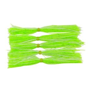 Dekoi Lure Skirts, Green Flash, 5 Pack