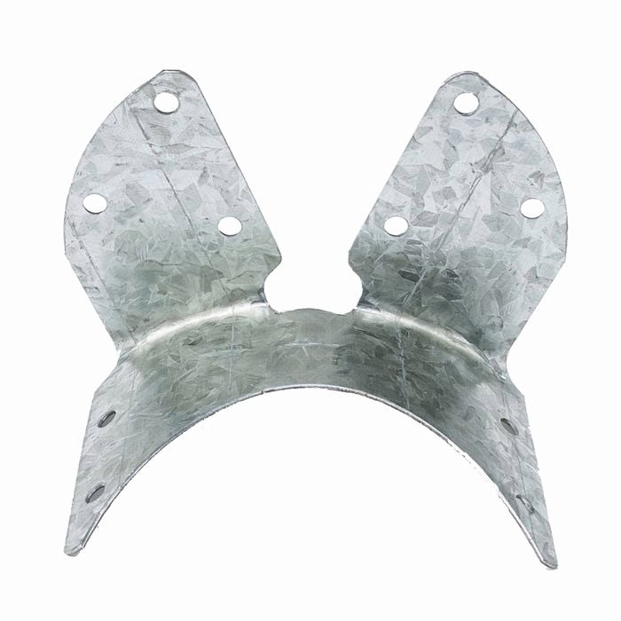 Maclock Round Log Support Adjustable Fence Bracket