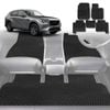 6D Diamond Car Floor Mats for Mazda CX-60 2022-Current-Full Set-Black-Outback GT