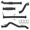 Ignite Exhausts Turbo Back For Mitsubishi Ml Triton 3.2l 3" No Cat With Hotdog 409 Stainless Steel