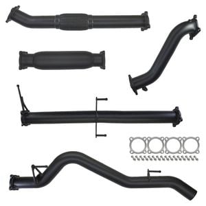 Ignite Exhausts Turbo Back For Mitsubishi Ml Triton 3.2l 3" No Cat With Hotdog 409 Stainless Steel