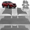 6D Diamond Car Floor Mats for Nissan Pathfinder 2013-2021-Ultimate Set-Grey-Outback GT