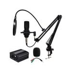 BM-800 Condenser Microphone Home Studio Kit