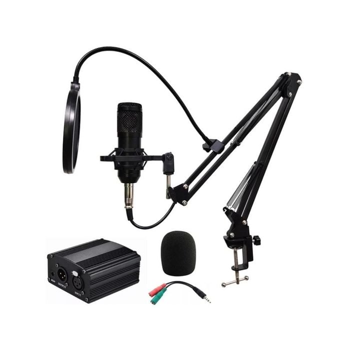 BM-800 Condenser Microphone Home Studio Kit