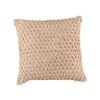 Accessorize Bedroom Collection 45cm x 45cm Beige Pippa Filled Cushion