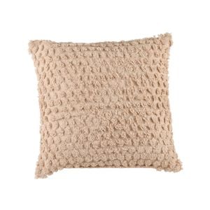 Accessorize Bedroom Collection 45cm x 45cm Beige Pippa Filled Cushion