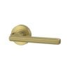 Lockwood 54mm Satin Brass PVD Vivid Collection V4 Privacy Leverset