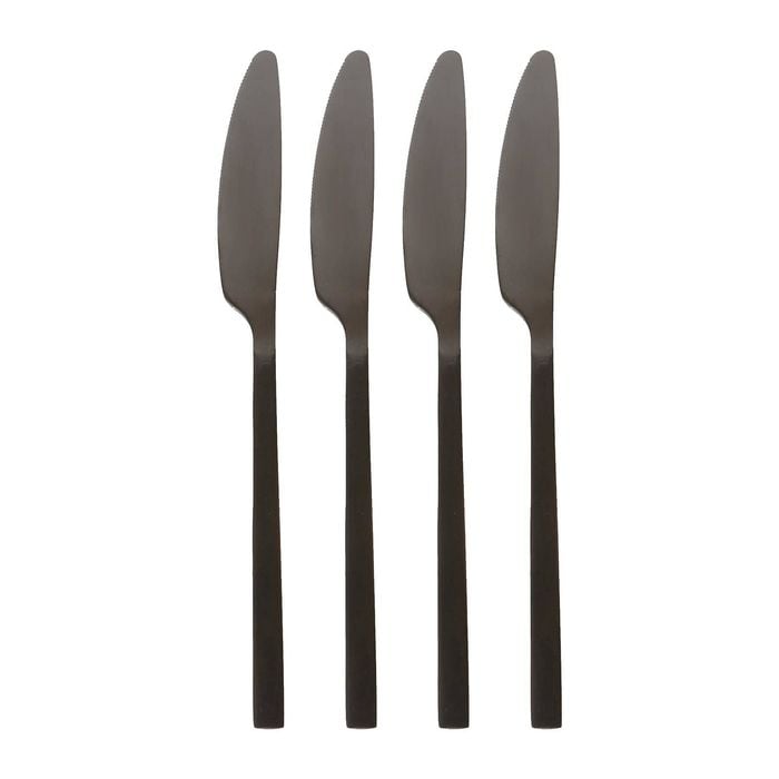 Argon Tableware Stainless Steel Dinner Knives - 21cm - Pack of 4
