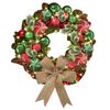 Christmas Vine Wreath with Red Bowknot and Bells [Green]