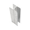 Ridgi 1.8m x 110mm x 60mm Galvanised Steel H Joiner Post Upright Sleeper