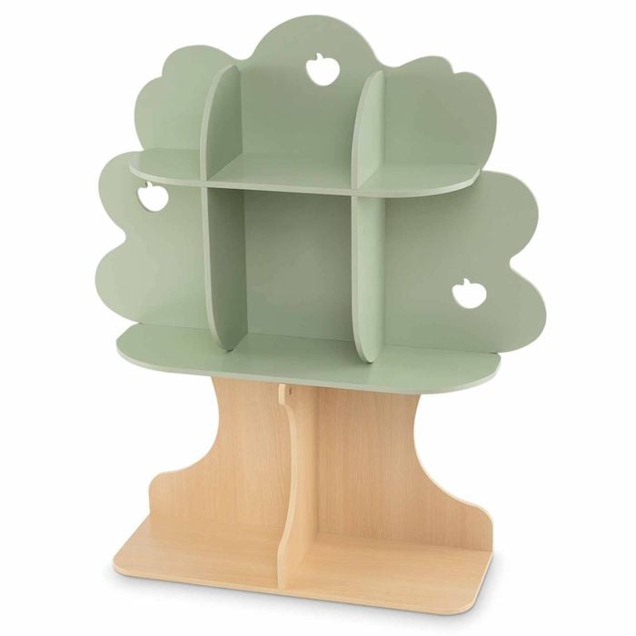 Costway Tree Bookshelf Kid Bookcase 3-tier Montessori Toy Organizer