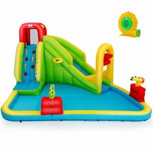 Costway Inflatable Water Park Jumping Castle Bouncer House W/blower