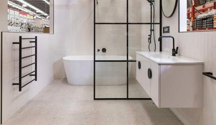 VIC Metro - Mentone (6400) - Wide Bathroom Display