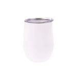 Oasis Pastel Double Wall Insulated Wine Tumbler 330ml White