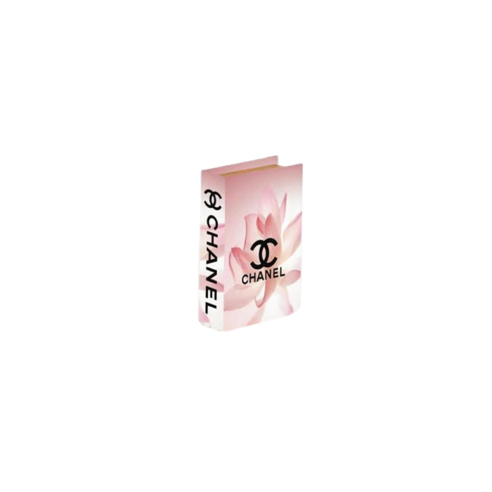 Elegant Collections Chic Small Faux Décor Table Book Storage Box