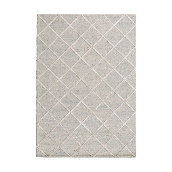 Colorscope shimmer diamonds contemporary indoor rug grey 160x230cm