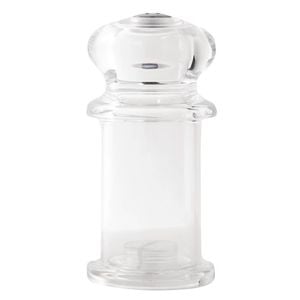 Olympia Salt Shaker Acrylic Clear Durable Tabletop 125mm