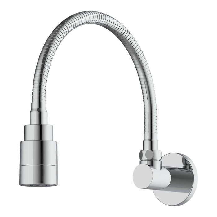 Shaw & Mason Chrome Flexible Wall Spout Vege Spray