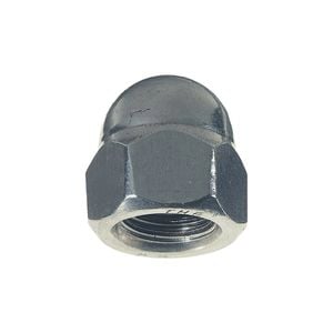 Hobson M12 Galvanised Dome Nuts - 100 Box