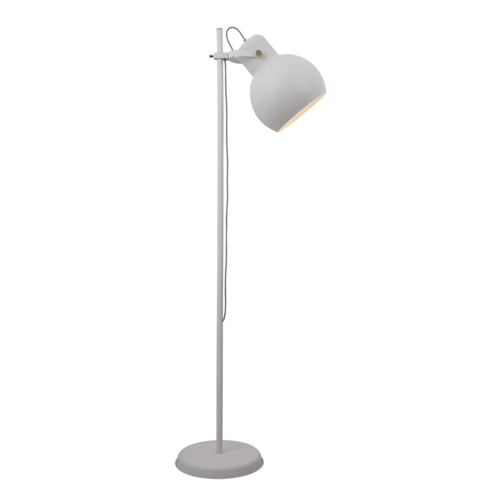 Telbix Mento Modern Standing Floor Lamp Light Metal White Matte Sand product image