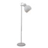 Telbix Mento Modern Standing Floor Lamp Light Metal White Matte Sand