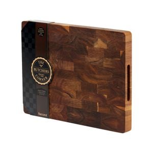 Butchers Corner Acacia Timber End Grain Board 38X28X3cm Baccarat