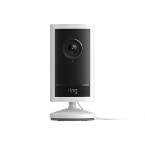 Ring Outdoor Camera 4K Pro Plug In Security Camera White
