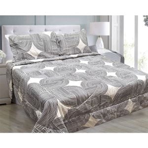 Hotel Living 3 Pce Light Weight Comforter Set Queen Oscar Curves