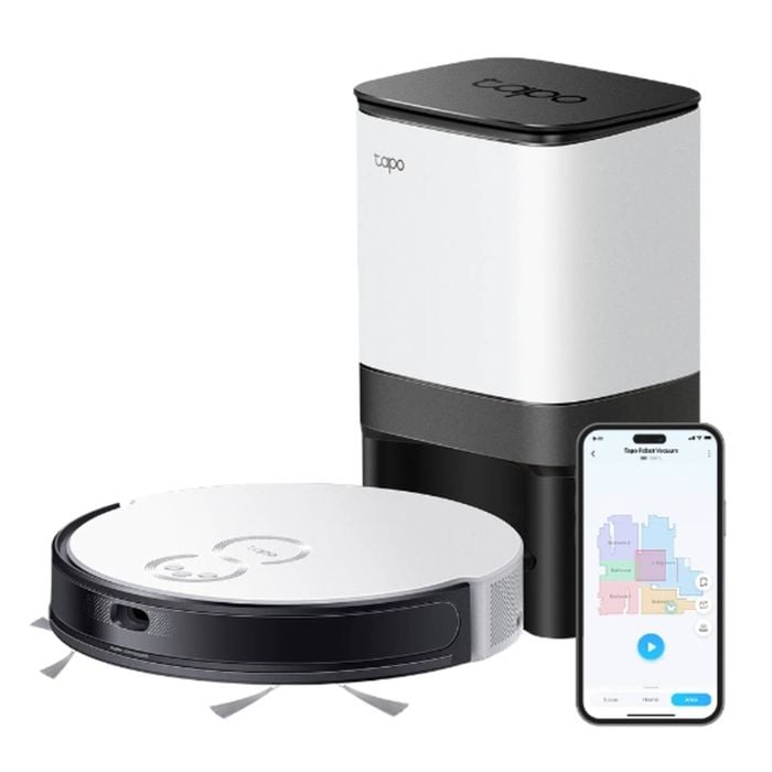 TP-Link Tapo RV20 Mop Plus Robot Vacuum Cleaner & Auto-Empty Dock + Mop