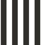 Awning Black Stripe Wallpaper G67521,10m x 53cm