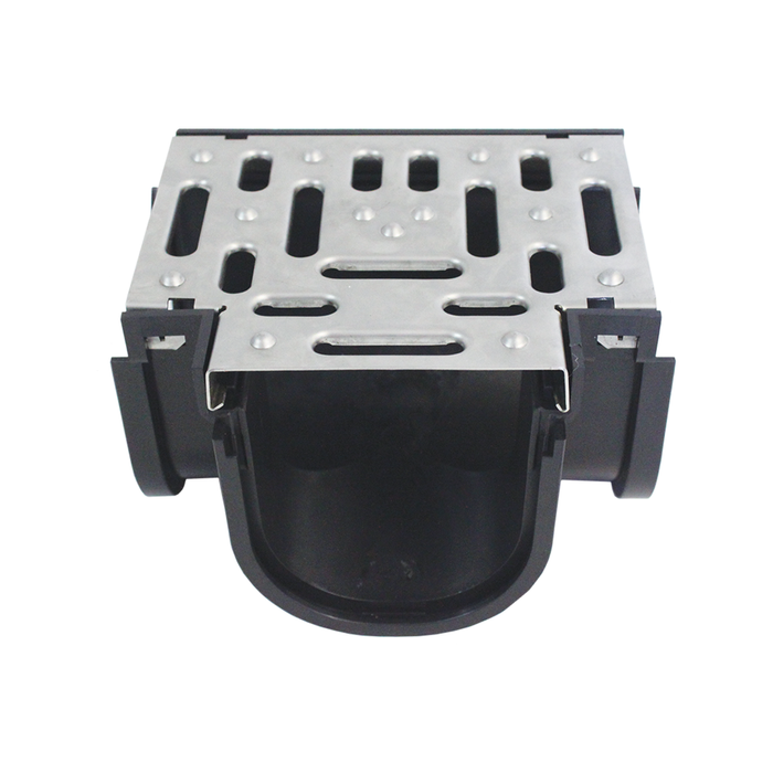 Everhard EasyDRAIN Pressed Stainless Steel Grate And Tee