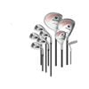 Costway 9pcs Complete Golf Club Set Premium Ladies, Right Handed, Pink