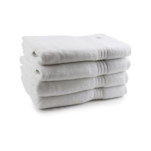 4pc Onkaparinga 69x140cm Flinders Bath Towel 600GSM White